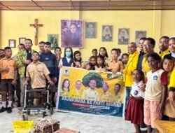 HUT ke-61, Golkar Manggarai Bagikan Paket Sembako untuk Panti Asuhan