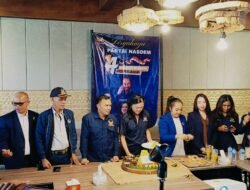 Potong Tumpeng, Puncak Perayaan HUT Partai NasDem ke-14 di Manggarai Barat