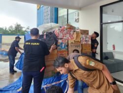 Bea Cukai Labuan Bajo Musnahkan 475.760 Batang Rokok Ilegal