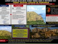 Lurah Labuan Bajo Tolak Keabsahan Surat Alas Hak Milik Beatrix Seran Nggebu di Keranga