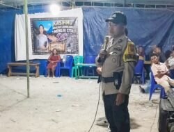 Bhabinkamtibmas Desa Buar Imbau Masyarakat Tidak Konsumsi Miras saat Pesta Sekolah